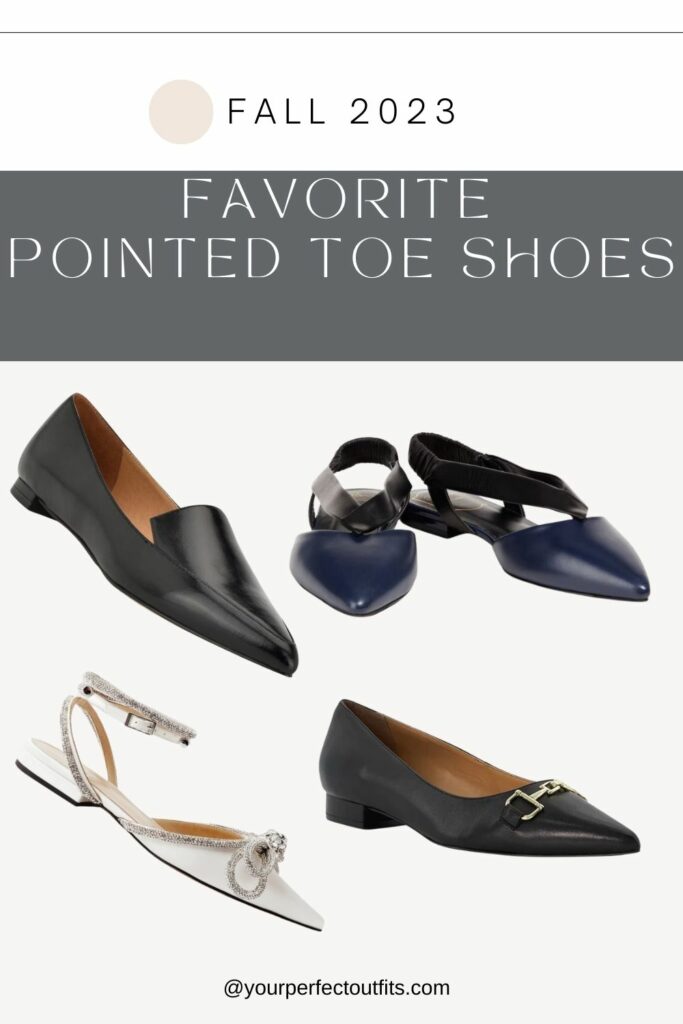 pointed toe shoes